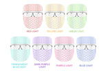 Rechargeable 7-Color LED Light Therapy Face Mask for Skin Care