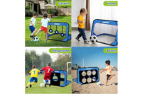 2-in-1 Kids Soccer Goals Training Set