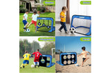 2-in-1 Kids Soccer Goals Training Set