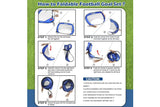 2-in-1 Kids Soccer Goals Training Set