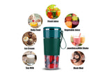 Portable Juice Blender Cup with 6 Blades Food Mixing Machine
