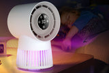 2-in-1 Electric Mosquito Lamp Fan Portable Mosquito Lamp