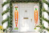 Easter Party Supplies-Happy Easter Porch Sign Banner