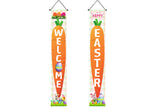 Easter Party Supplies-Happy Easter Porch Sign Banner