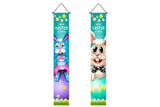 Easter Party Supplies-Happy Easter Porch Sign Banner