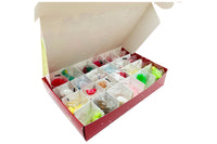 Christmas 24 Days Countdown Advent Calendar with Rubber Toys