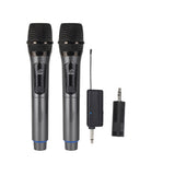 2Pcs Set Wireless Rechargeable Handheld Microphone