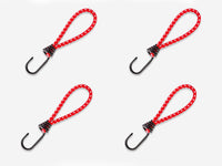 4Pcs Outdoor Camping Tent Elastic Cords with Hooks