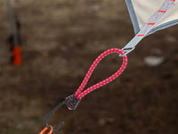 4Pcs Outdoor Camping Tent Elastic Cords with Hooks