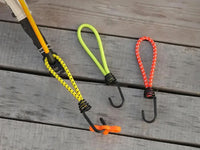 4Pcs Outdoor Camping Tent Elastic Cords with Hooks