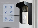 Ring Doorbell Protector Water Resistant Anti-Glare Rain Cover
