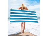 Quick Dry Striped Beach Towel – Absorbent and Ideal for Travel!