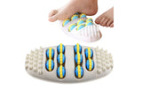 2Pcs Elliptical Foot Massagers Roller Press Plates