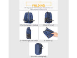 20L Outdoor Rucksack with Bottle Holder Travel Hiking Bag