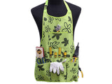 Oxford Cloth Gardening Apron with 14 Pockets and Adjustable Strap