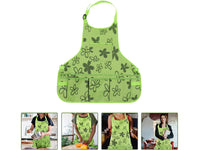 Oxford Cloth Gardening Apron with 14 Pockets and Adjustable Strap