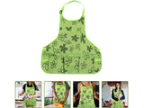 Oxford Cloth Gardening Apron with 14 Pockets and Adjustable Strap