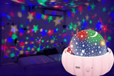 Rotating Starry Sky Projection Night Light Colorful Pattern Lamp