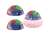Rotating Starry Sky Projection Night Light Colorful Pattern Lamp
