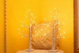 2Pcs LED Birch Tree Lights Decorative Night Lamps