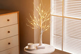 2Pcs LED Birch Tree Lights Decorative Night Lamps