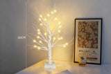 2Pcs LED Birch Tree Lights Decorative Night Lamps