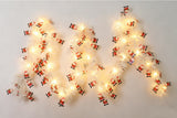 LED Light Christmas Tree Hanging Ornaments Decorative String Light