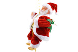 Climbing Santa Claus Toy with Music Decoration for Christmas