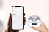 Digital Display Wireless Earphones with Touch Control