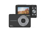 Digital Camera with 16X Zoom Compact Camera 1080P 44MP Camera
