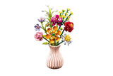Flower Bouquet Building Blocks Set with Vase