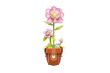 Potted Plants Building Blocks Set DIY Flower Assembly Toy