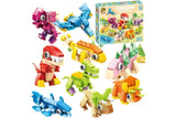 Building Block Assembly Model Set Dinosaur Animal Insect Brick Kit