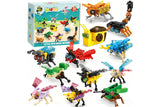 Building Block Assembly Model Set Dinosaur Animal Insect Brick Kit