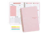 Undated Weekly Planner A5 Weekly Goals Spiral Binding Notebook Planner
