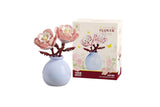 4Pcs Flower Building Blocks Pot Plant Bouquet Set with Vase