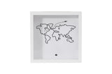 Travel Memory Box Frame Ticket Postcard Banknote Display Case