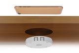 Flush Mount Desk Wireless Charger Under Desk Phone Charging Pad