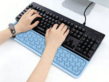 Ergonomic Keyboard Wrist Rest Pad Integrated Wrist Support for Gaming and Office