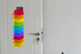 Wall Mount Closet Hat Organizer Rack Holder Built In Spring Clips