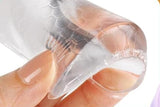 2 Pairs Non-Slip Transparent Arch Support Inserts for Flat Feet