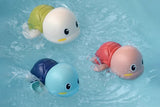 4Pcs Kids Wind-up Pool Bath Toy Dolphin Turtle Crab Duck