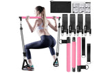Pilates Bar Kit with Resistance Bands for Full Body Workouts