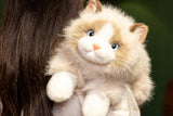 Fluffy Cat Plush Toy Soft Lying Ragdoll Cat Doll