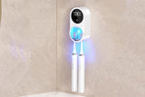 Wall-Mounted Toothbrush Sanitizer Box Toothbrush Holder