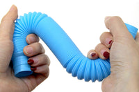 8Pcs  Anxiety Stress Relief Fidget Pop Tube Fidget Sensory Toy Stretch Tubes