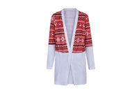 Women Christmas Printed Cardigan