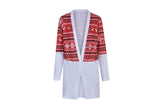 Women Christmas Printed Cardigan