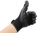 Pet Grooming Gloves – Gentle Hair Remover for Cats & Dogs!