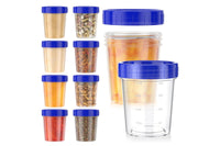 Transparent Measuring Cup 120ml Small Containers with Lids Packaging Cup